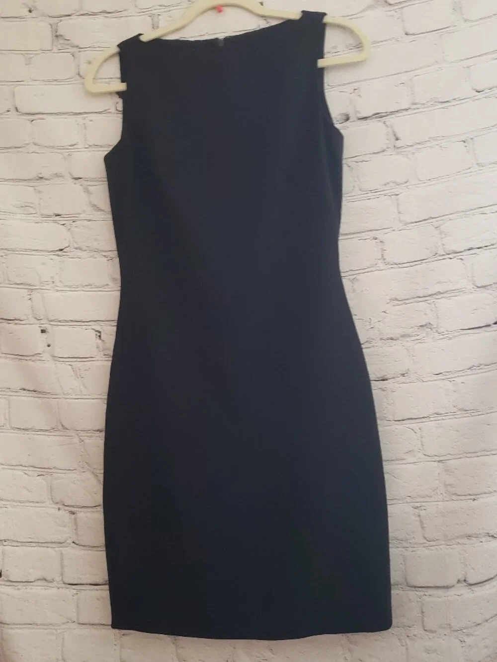 theory black dresses Theory Pleated Midi Tank Dress Black Stretch Knit Size Small – Celebrity  Owned